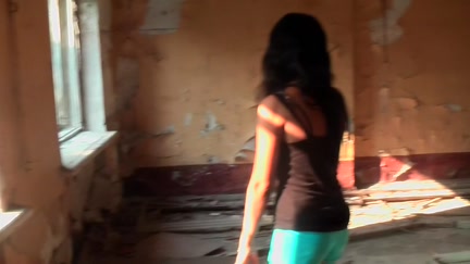 dark brown fuck in an abandoned building