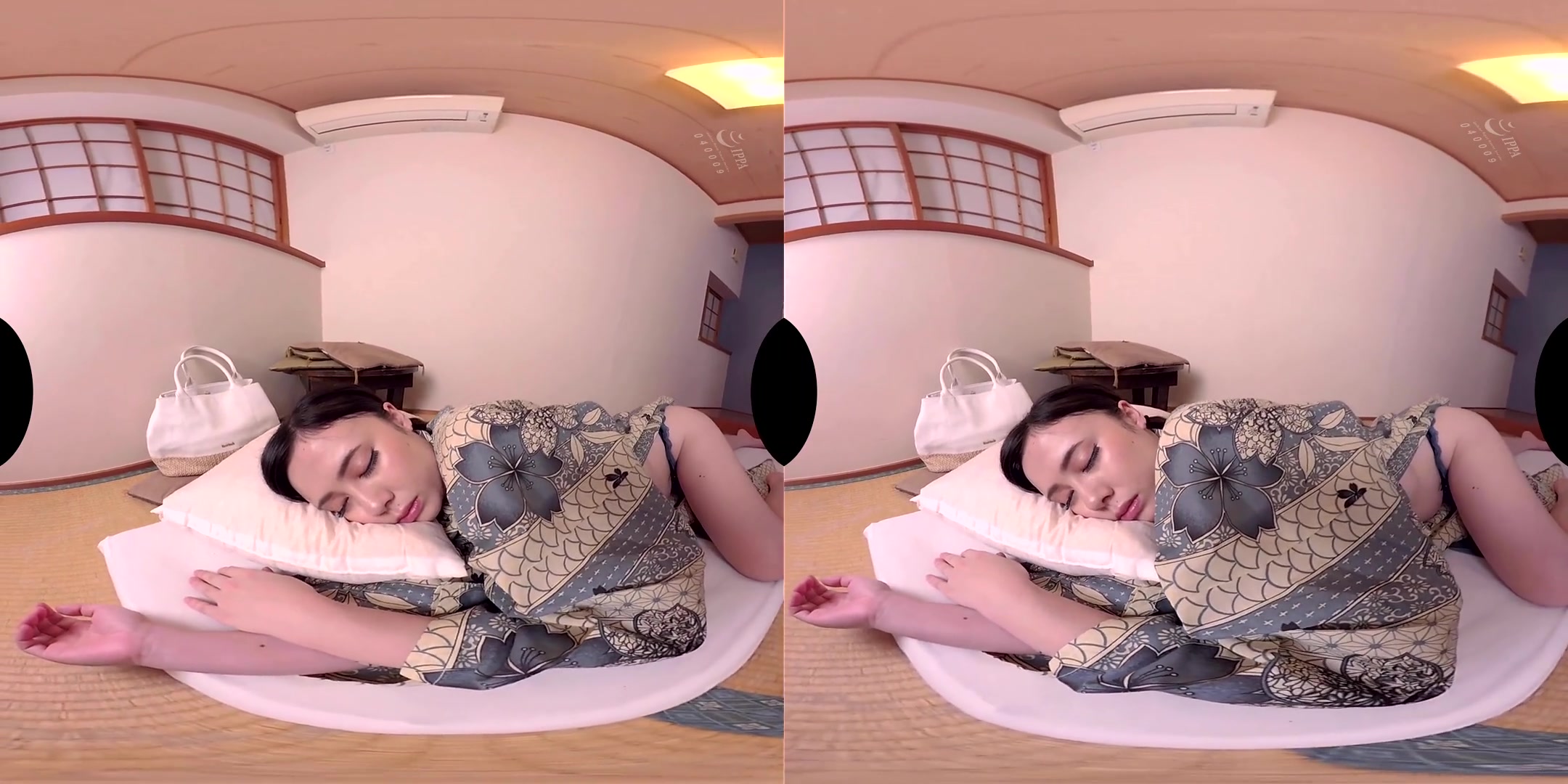 Aimi Yoshikawa in Aimi Yoshikawa Business Trip with Busty Coworker Leads to Accidental Sex 1 - KoalaVR