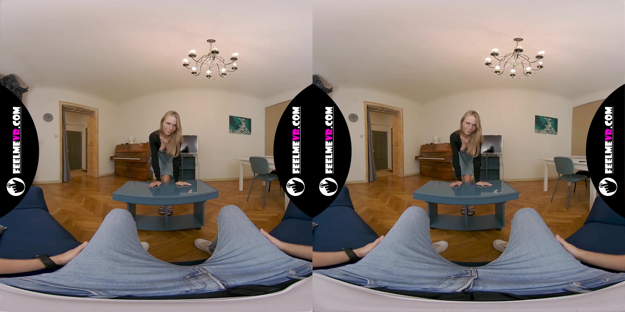 Vr Nude Lapdance With Luise Wixx