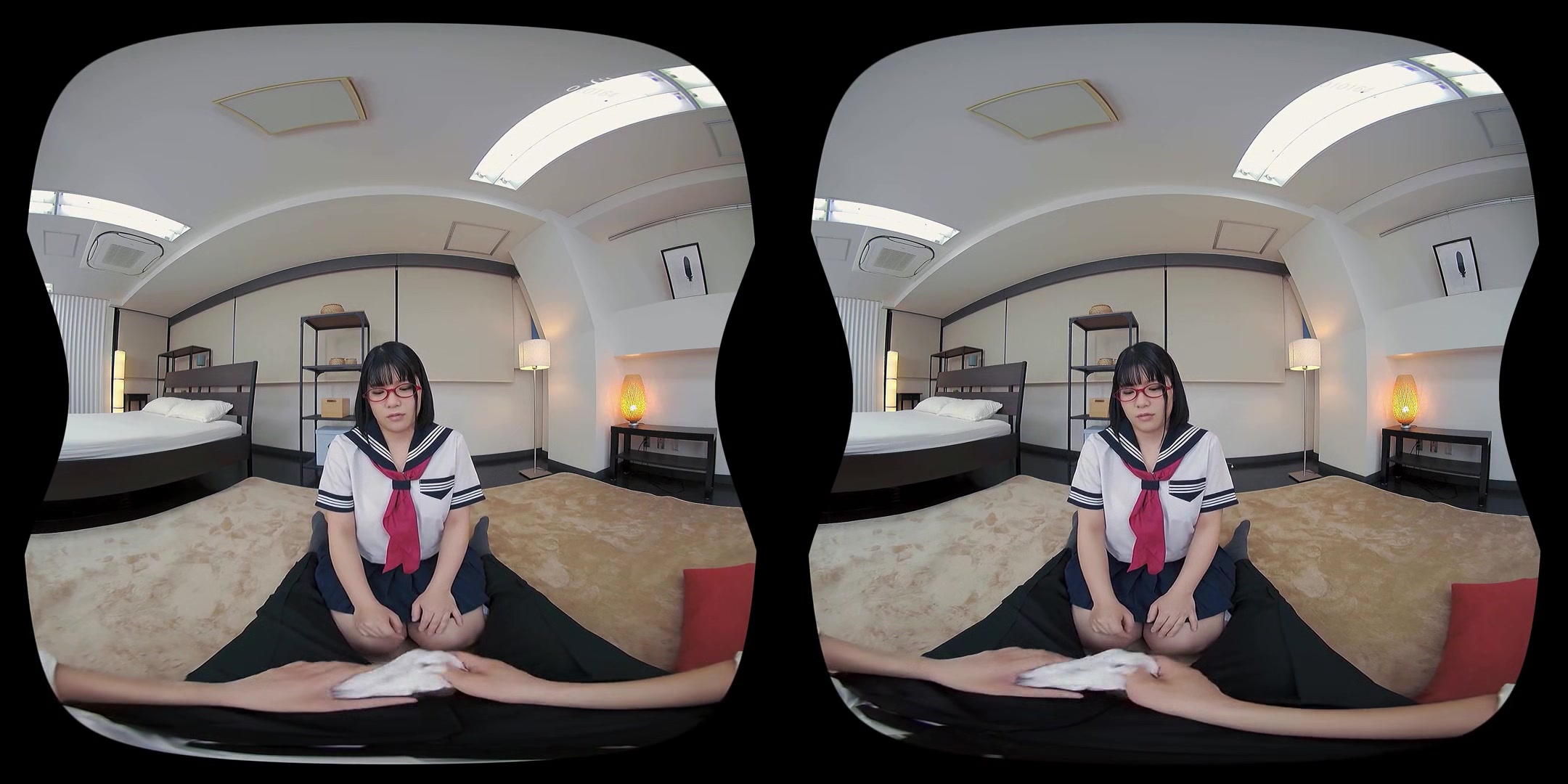 Big Tits & Big Ass Stepsister Wants to be a Slut but She Can't Handle her Stepbrother's Big Cock; Busty Japanese Schoolgirl Hardcore POV VR JAV