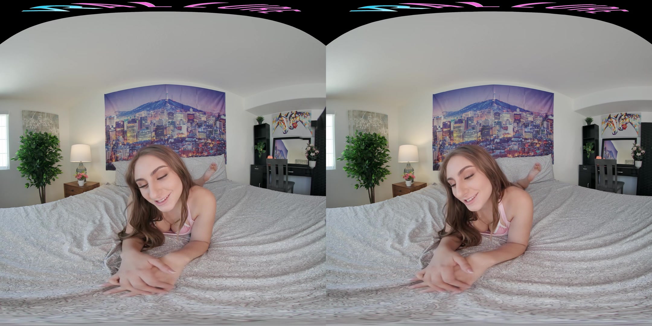 VR JOI with a beautiful busty blonde hottie