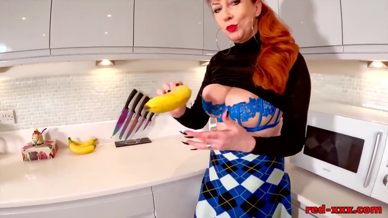 Red Xxx - Kitchen Fun With Busty Redhead Milf