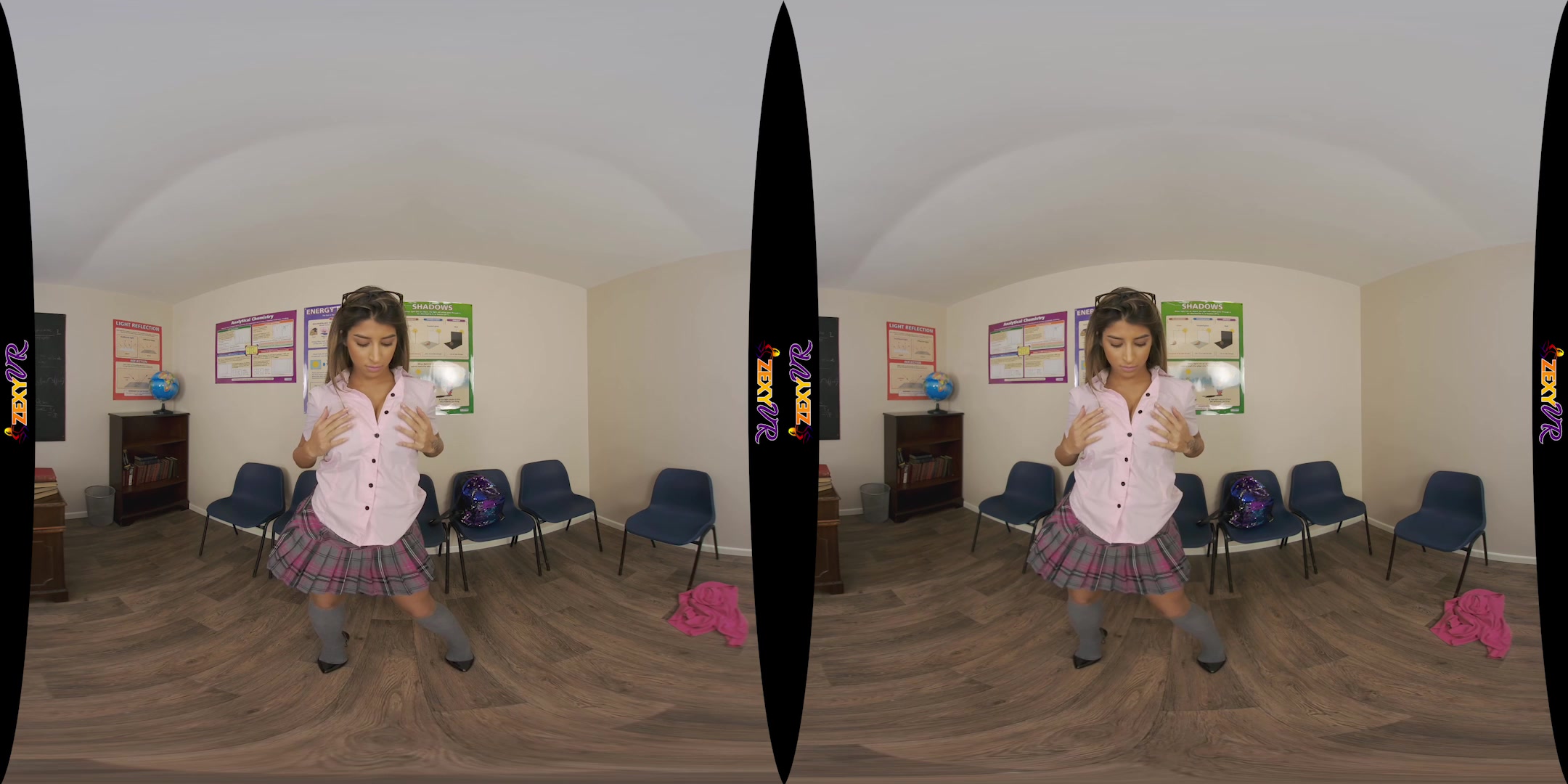 Non-Uniform Day featuring Alexa Campbell - ZexyVR