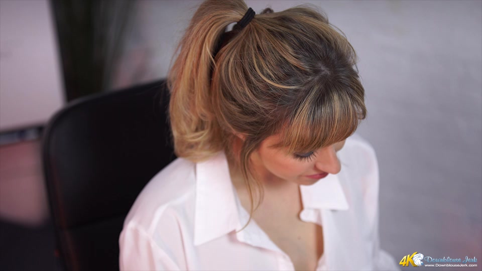 Louise in My Boobs Will See You Now - DownblouseJerk