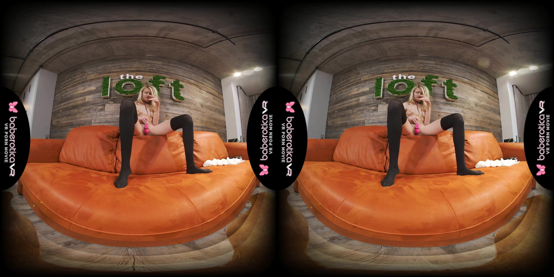 Mika is our tall sexy Russian blonde with the sexiest long legs - BaberoticaVR