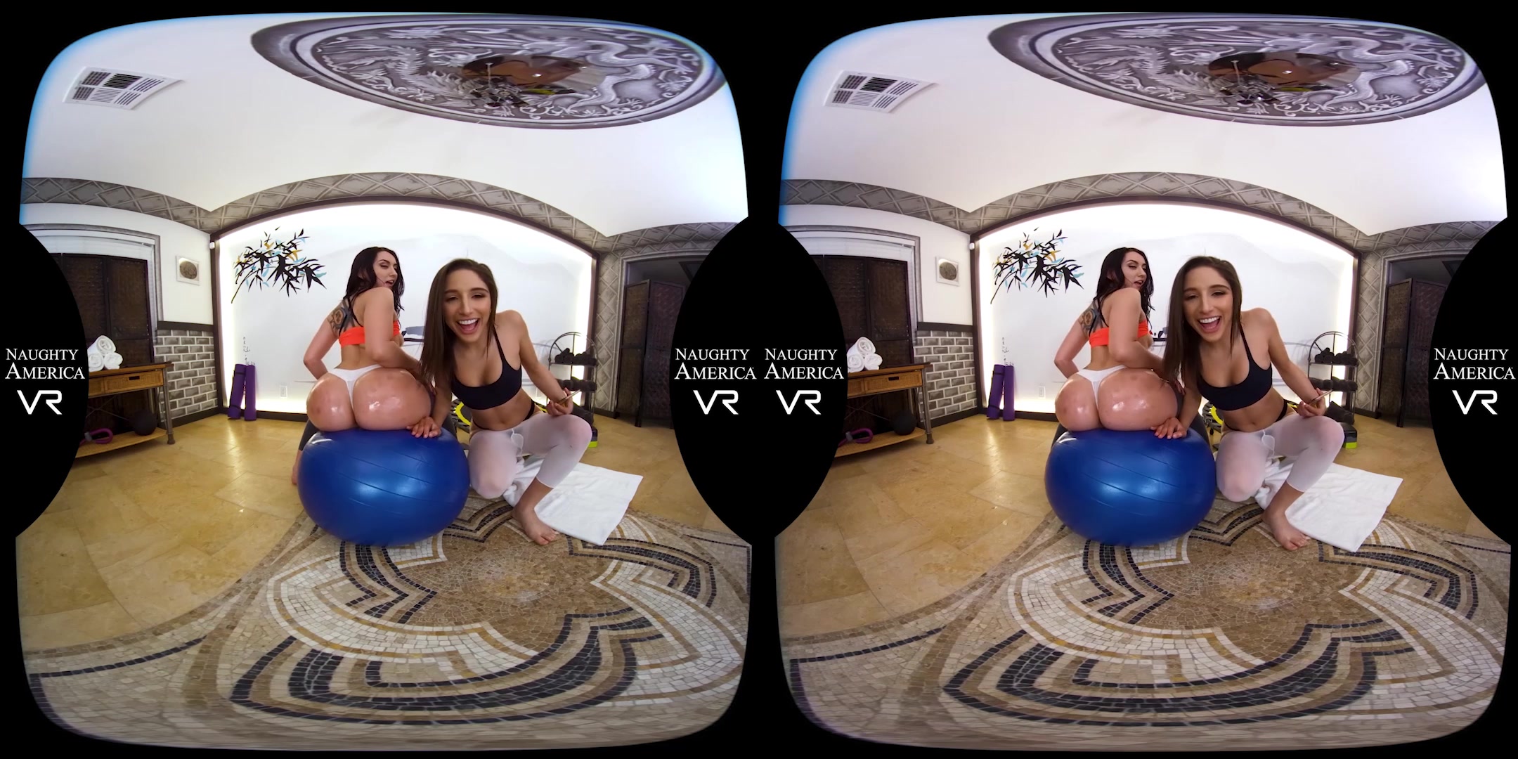 Thirsty featuring Abella Danger and Mandy Muse - NaughtyAmericaVR