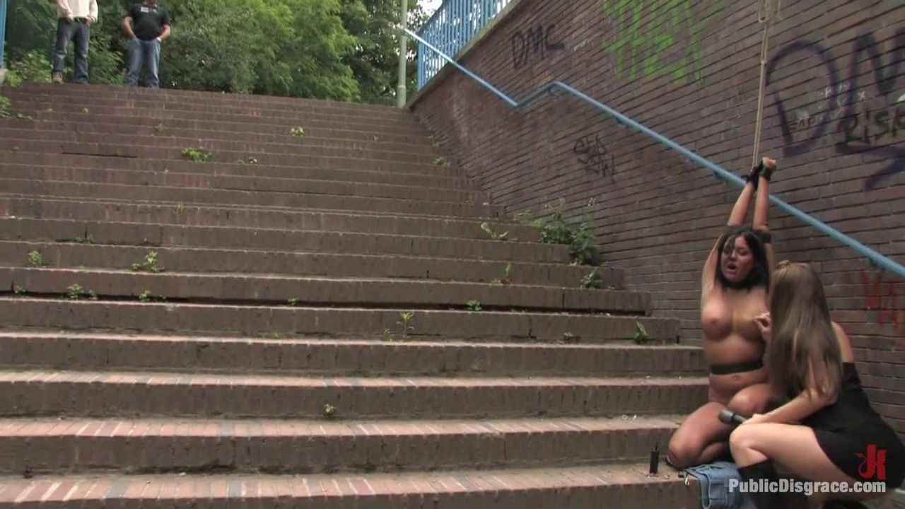 BEST OF EUROPE: Angelica Heart Big Tits, Public Bondage, & Humiliation