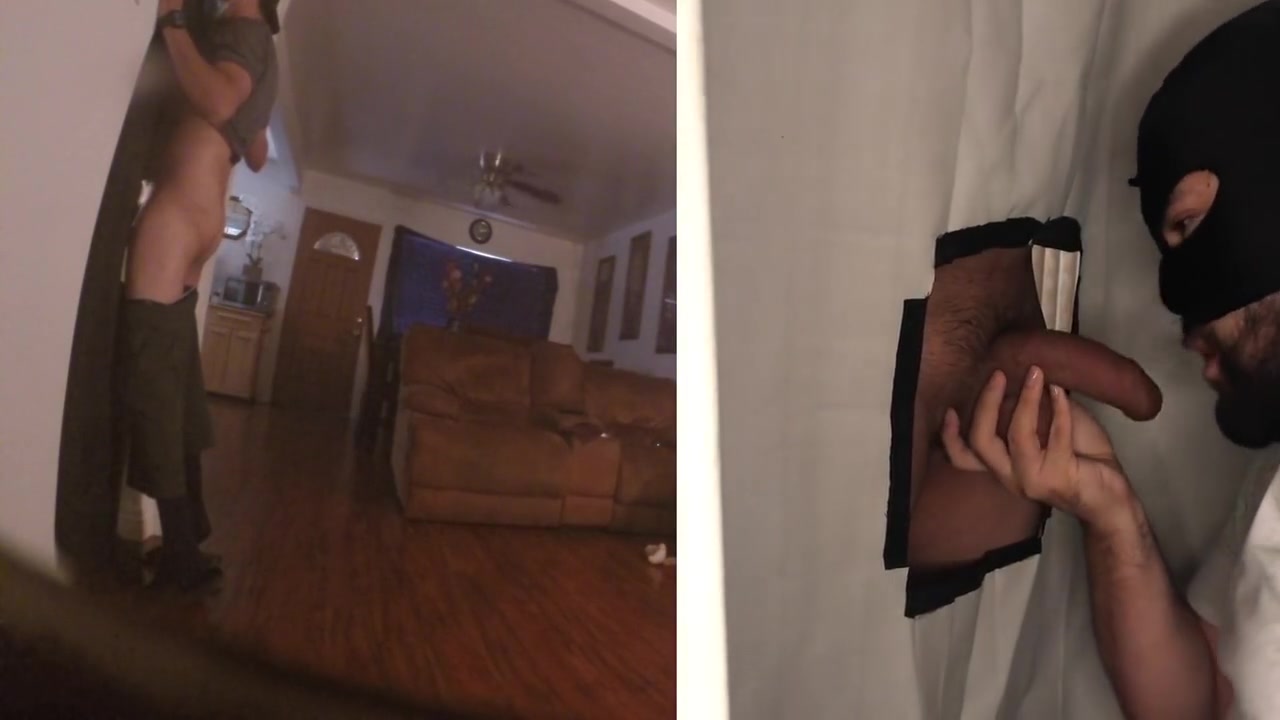 Straight Horny College Latino Gets Drained At Glory Hole