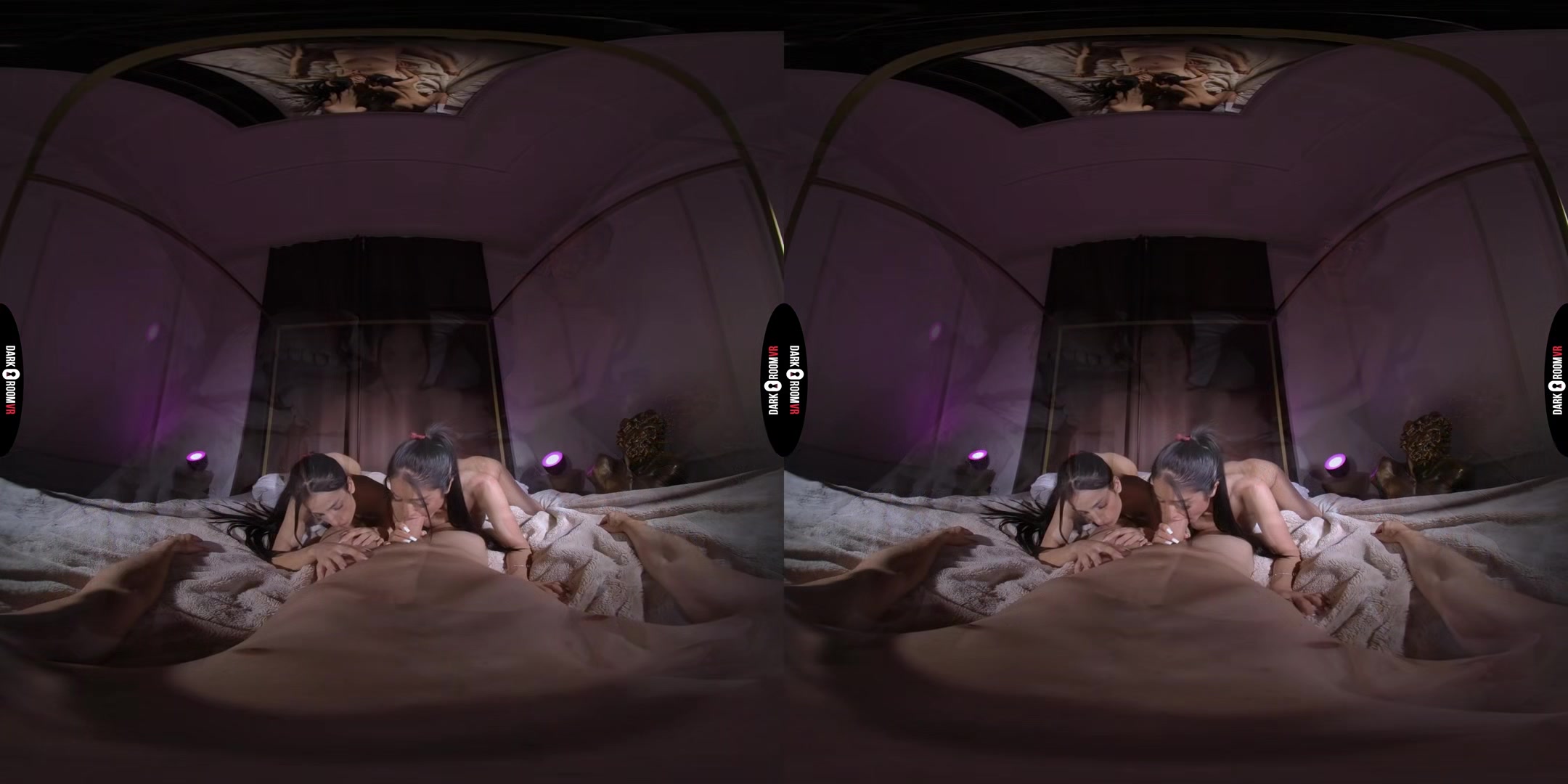 Kama Oxi & Ara Mix VR Porn: Mean Girls - DarkRoomVR