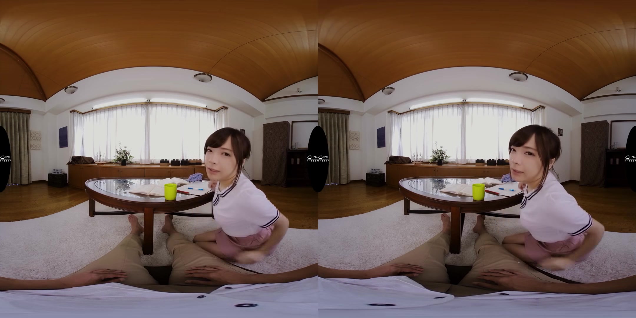 In Her Room with Senpai - Cute Japanese Teen Schoolgirl First Time