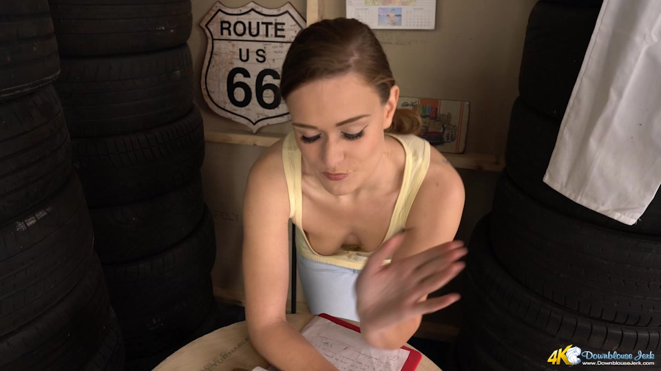 Honour May in Take Me For A Ride - DownblouseJerk