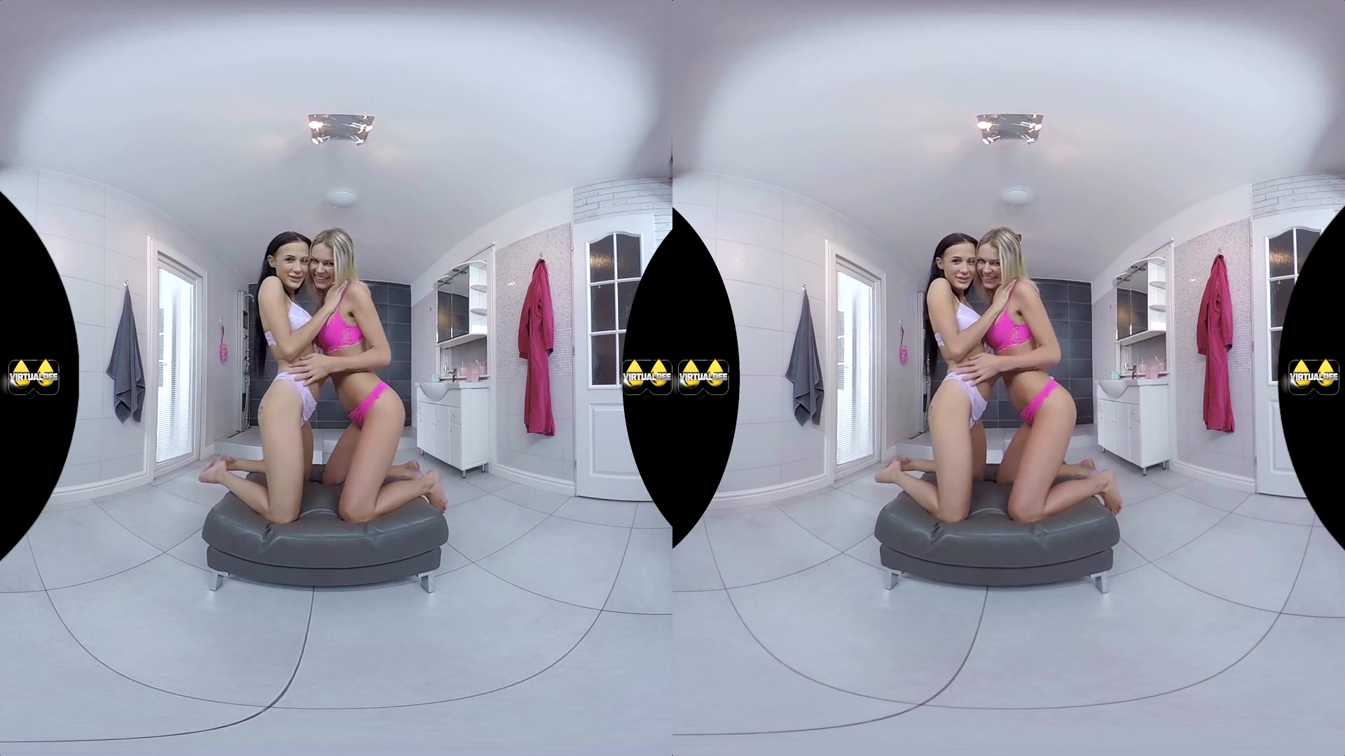 Claudia Mac & Nicole Love in Share The Streams - VirtualPee