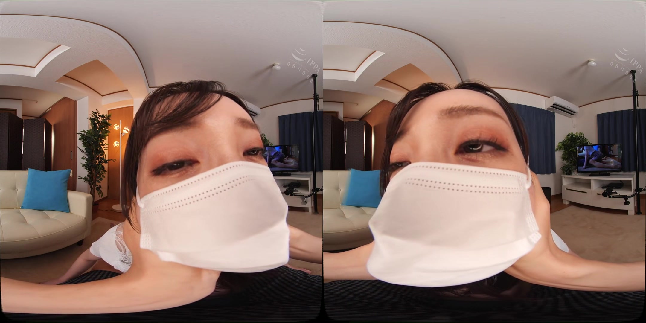 Mask Girl VR - Asian Teen POV Riding Dick - SexLikeReal
