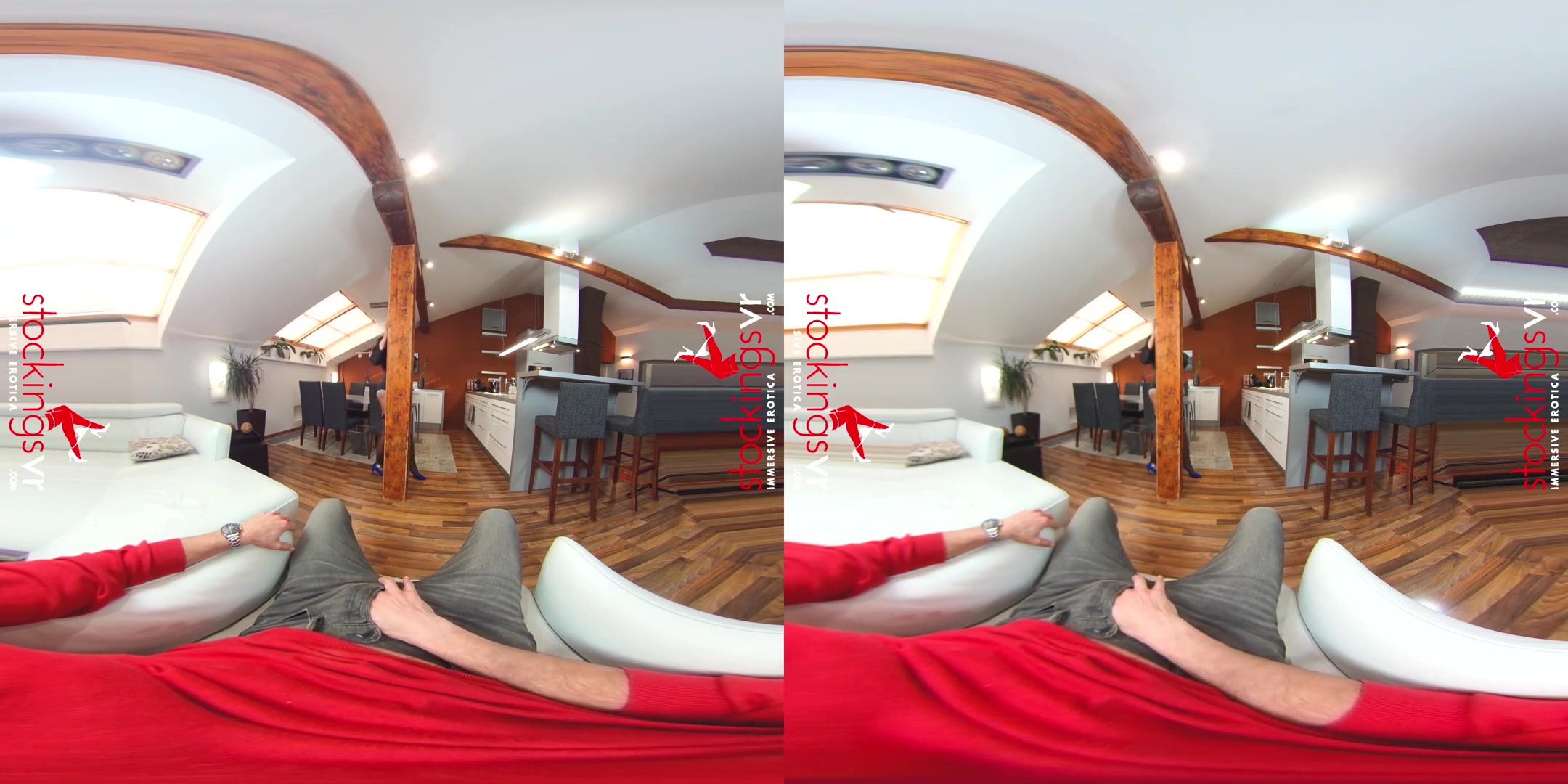 Krystal Swift in That's A Big Load Lap Dance - StockingsVR