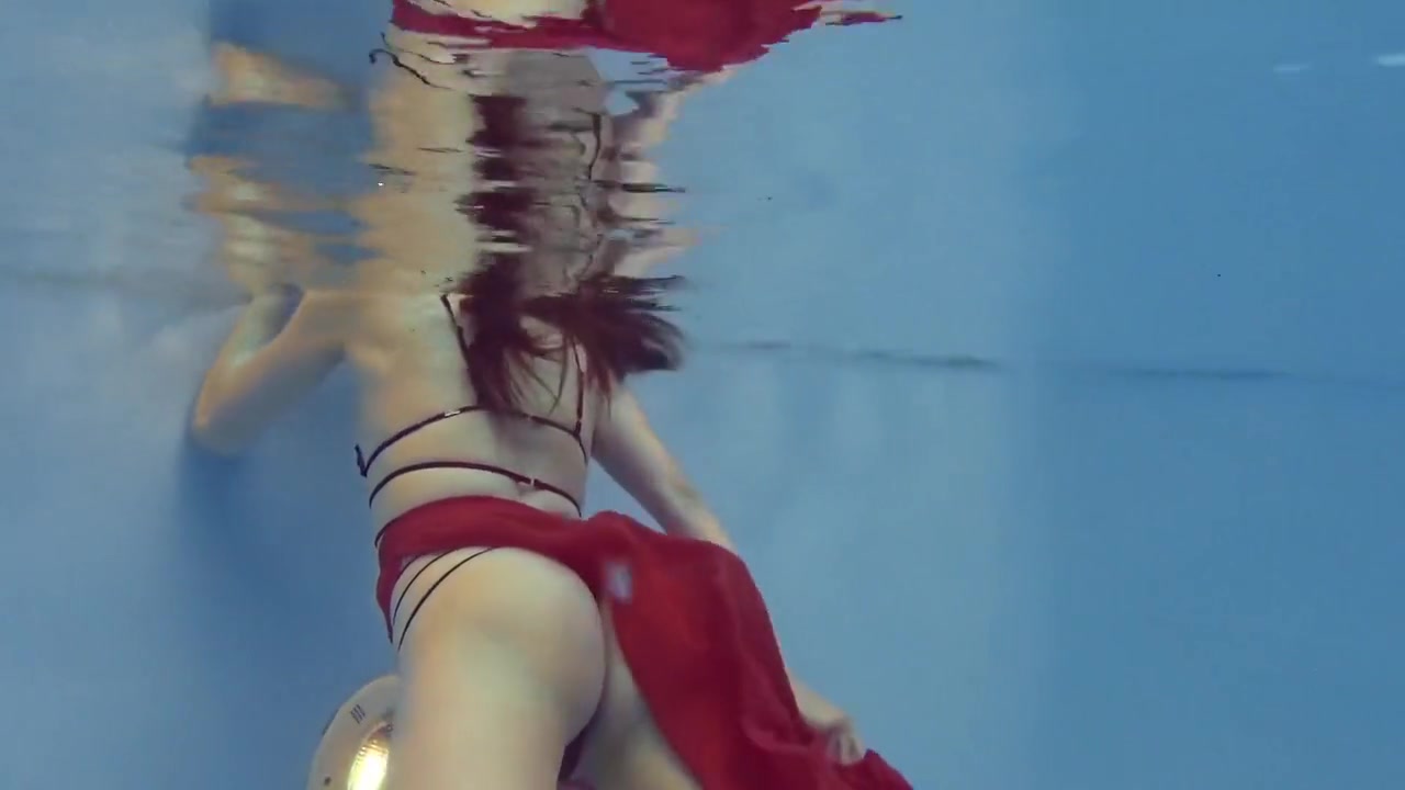 Straight Hair Marfa Super Russian Beauty Underwater