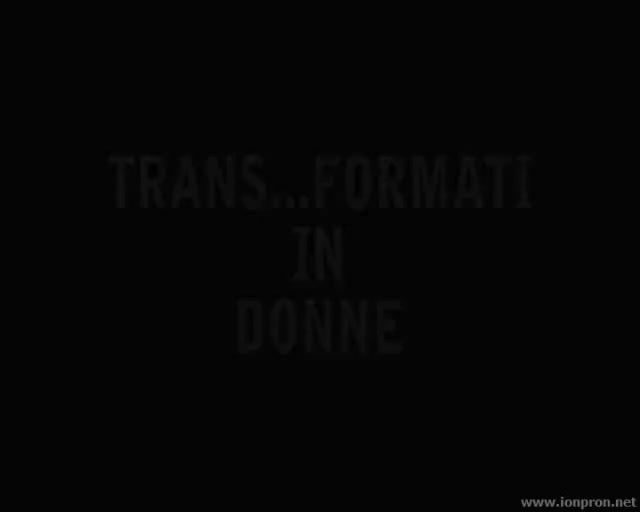 Amazing tranny in stockings fucking