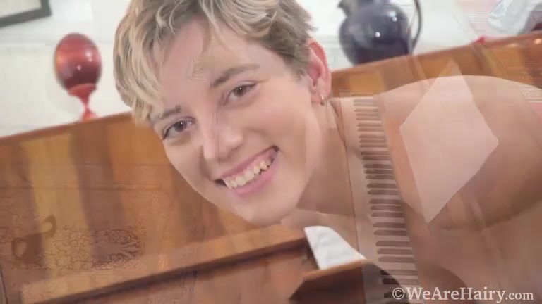 Bridgette Aleister masturbates on an armchair - Compilation - WeAreHairy