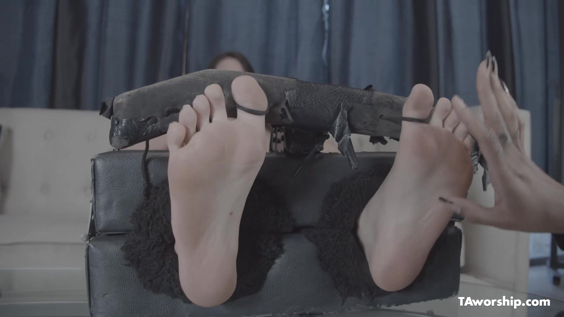 Zoes Nylon Foot Tickle - Taworship