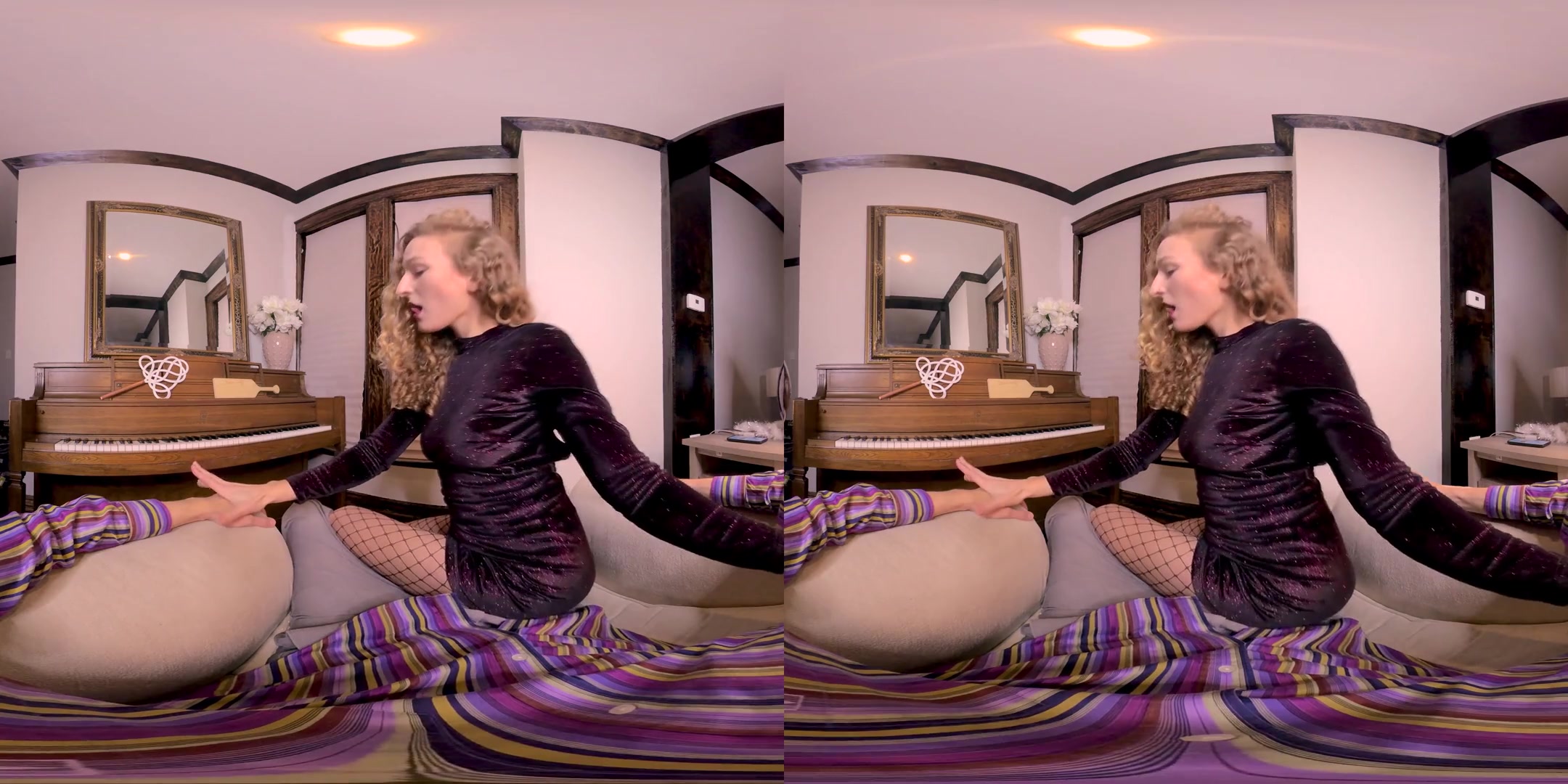 Get Tied Up and Enjoy the Holidays with Music - Blonde Mistress Takes You