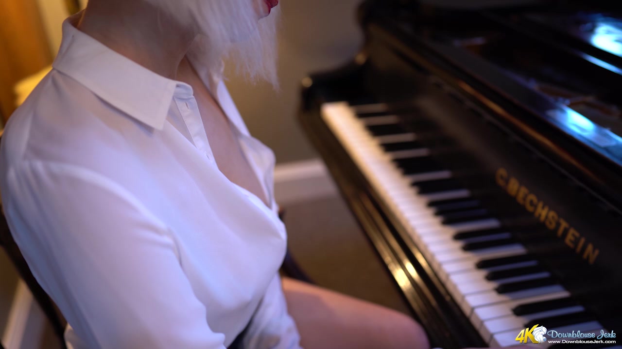 Rock Hard Pianist - DownblouseJerk