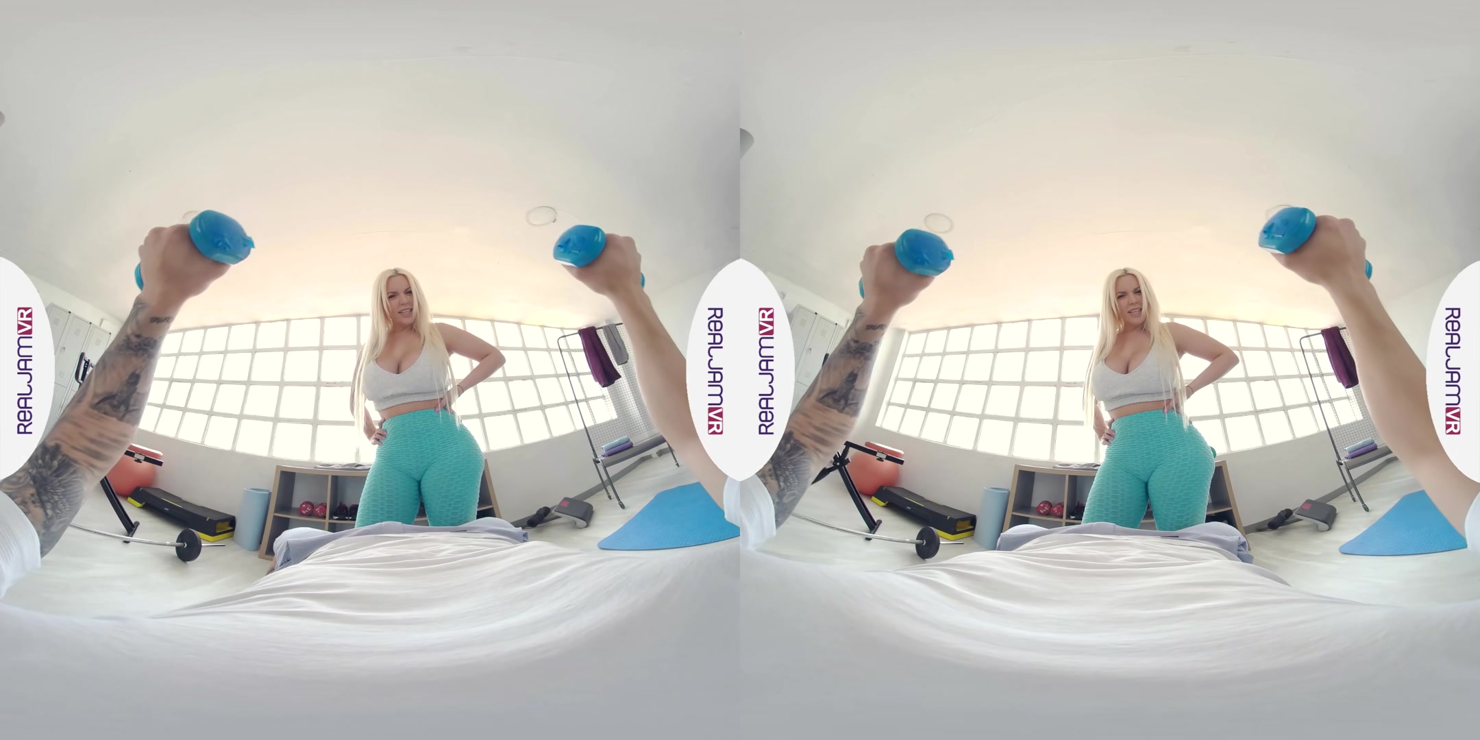 Workout with Blondie - RealJamVR