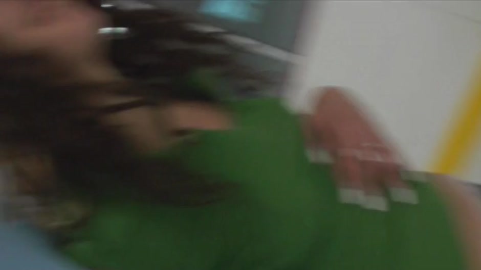 Masha in homemade video with a gal and her endowed fucker