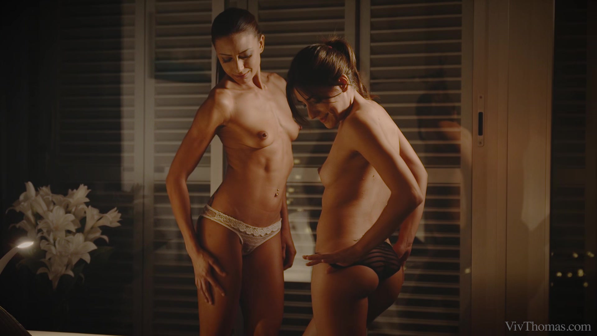 Oiled 3 - Incandesce - Cassie Del Isla & Ena Sweet - VivThomas