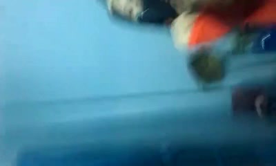 Asian slut films her naked boobies in the mirror