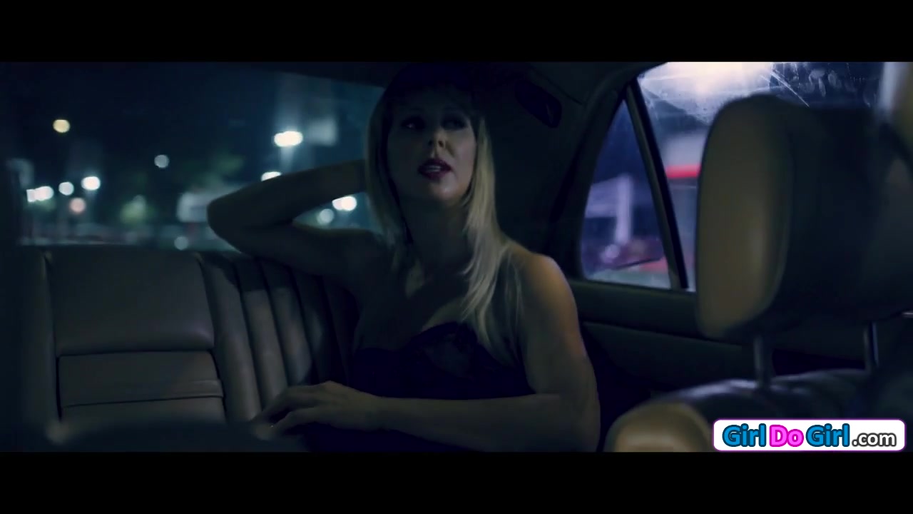 Busty escort licking small tits lesbian driver and protector