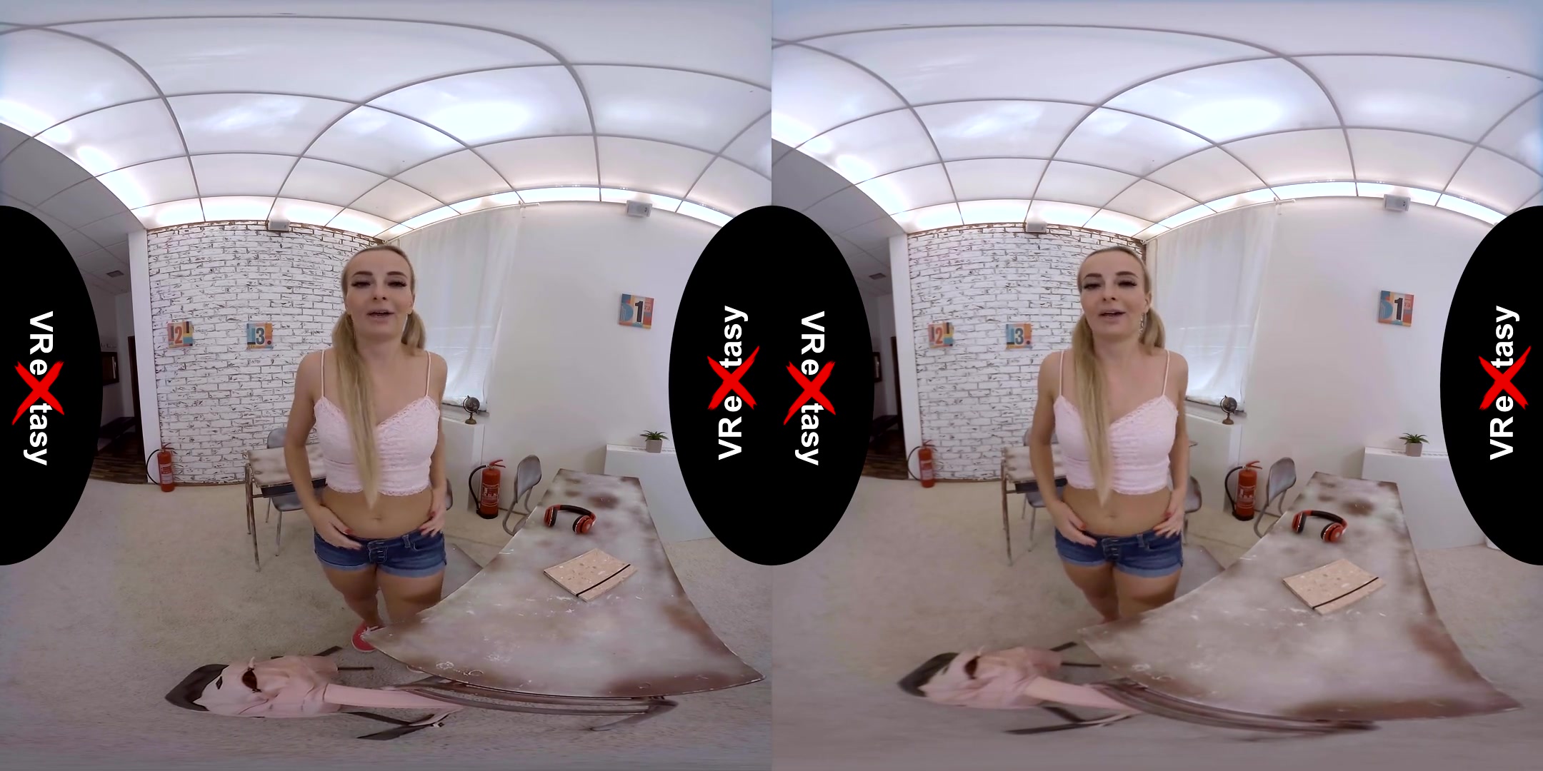 Victoria Pure - Solo; Adorable Blonde Babe Solo Masturbation