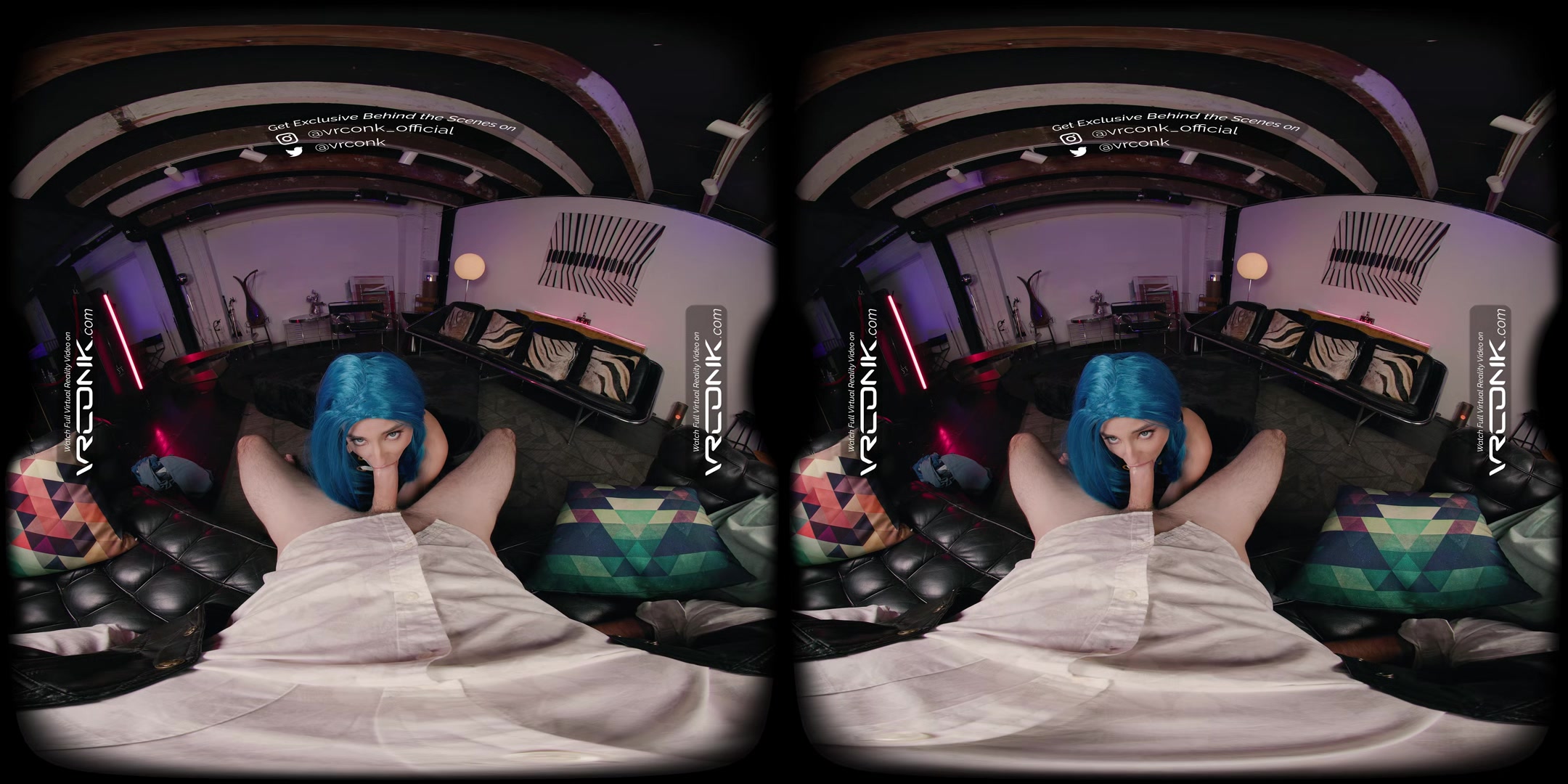 VR Conk League Of Legends Jinx A sexy teen 18+ Cosplay Parody with Stevie Moon In VR Porn