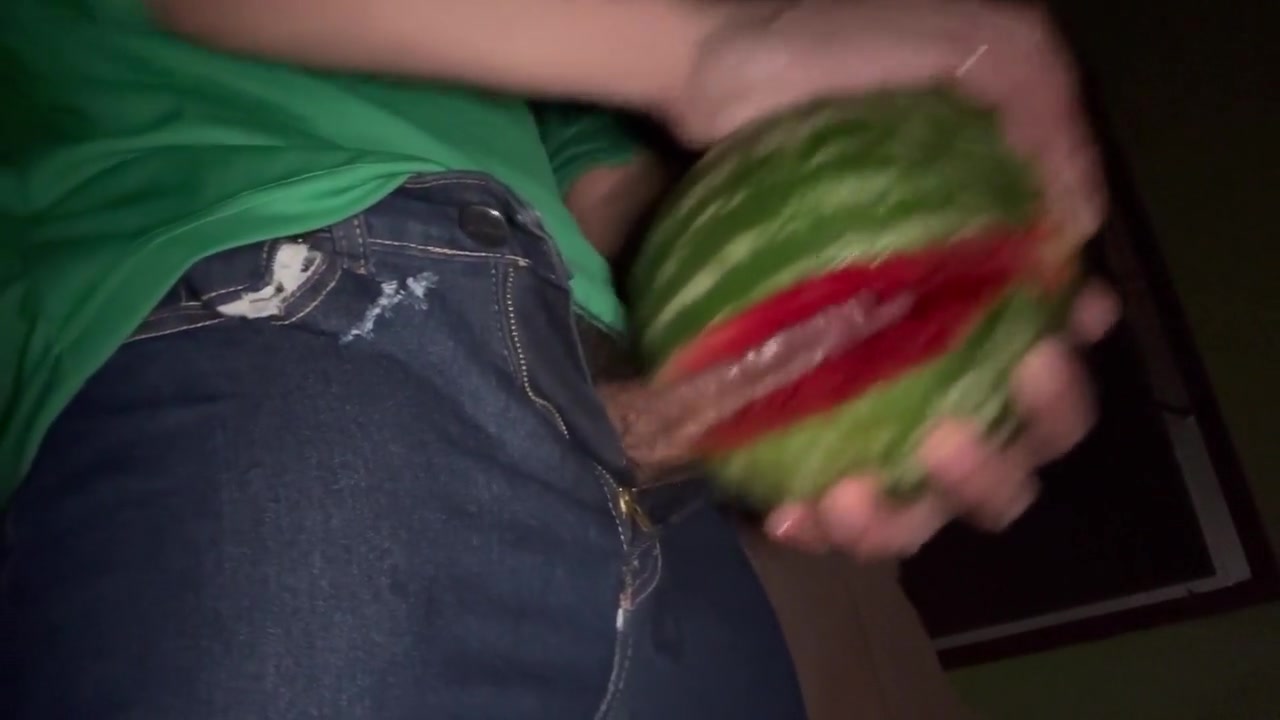 Watermelon As An Intimate Accessory