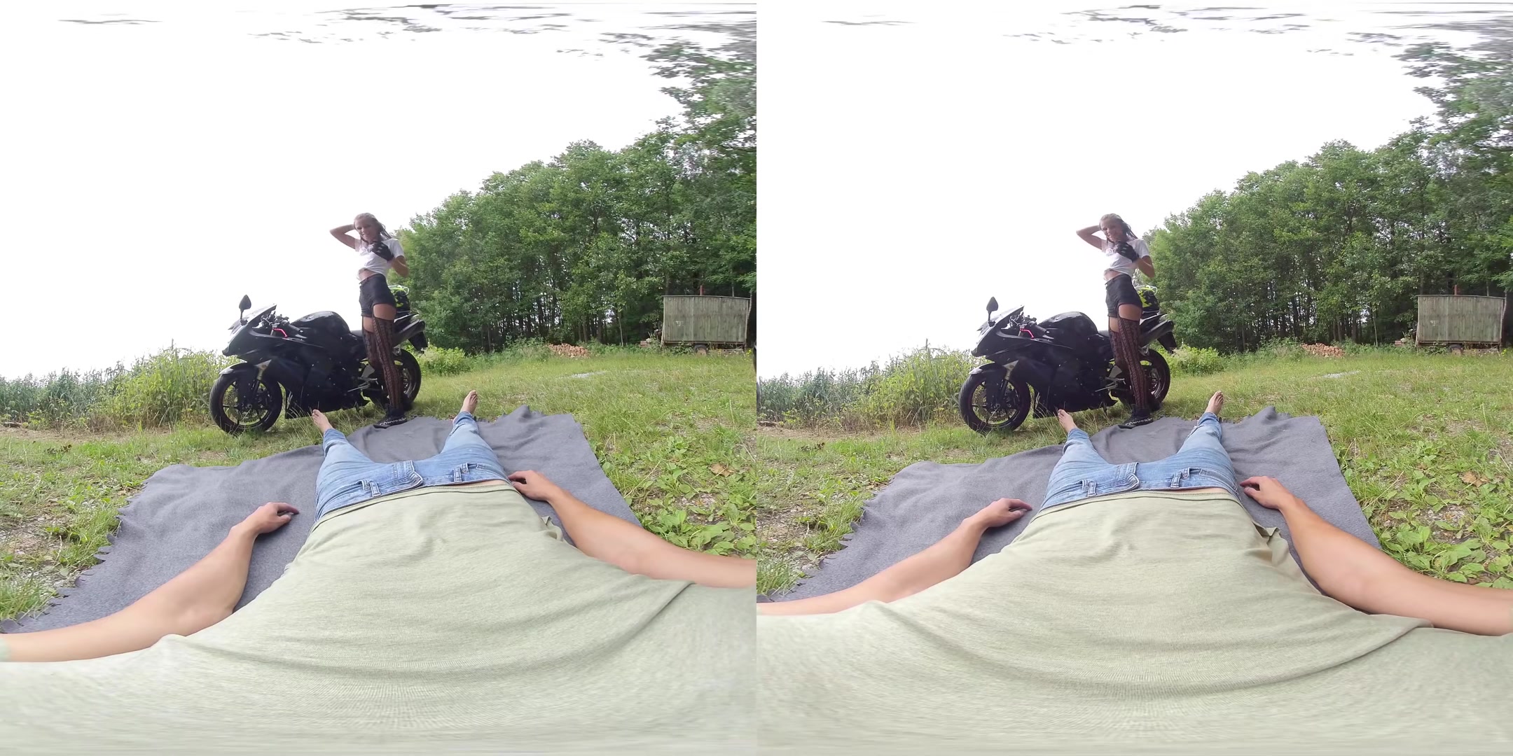 Sarah Kay Beautiful Motorcyclist - PS-Porn