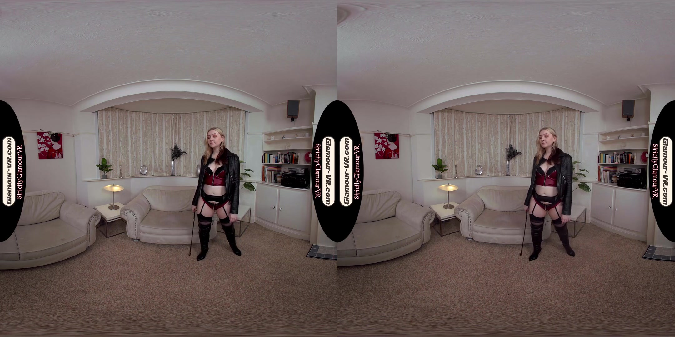 Em Yang Black Jacket & Zipper Lingerie Special Task & Multiple Rewards Joi - 8k Vr