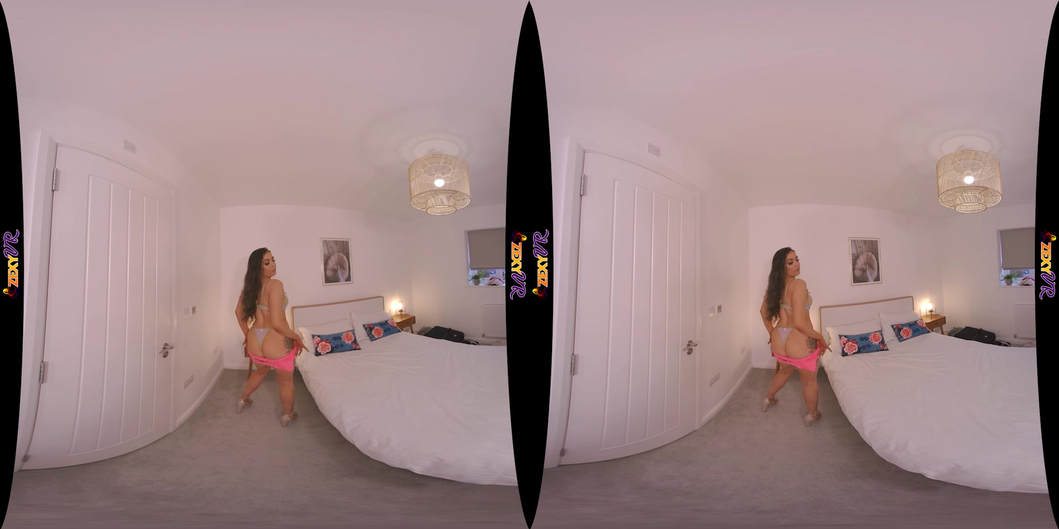 Bedroom Flirt featuring Blossom - ZexyVR