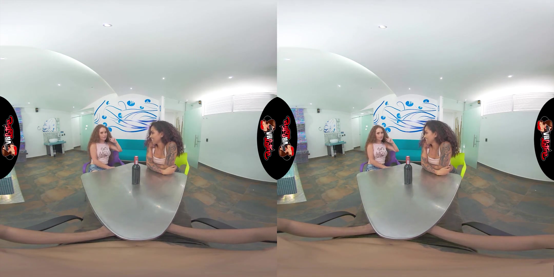 Alejandra Zapata & Karina Rojo in Chocolate Orange - VRLatina