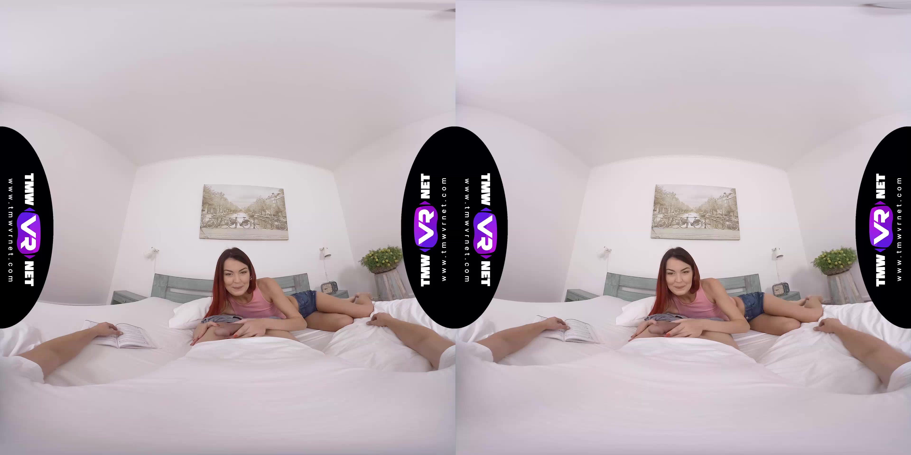 One babe gets two dicks
