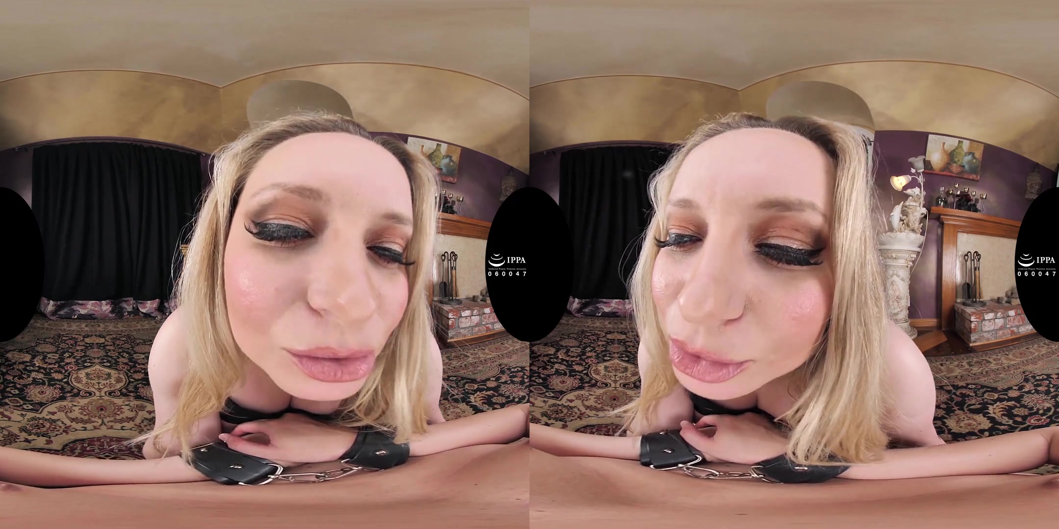 Queen Bee' House: The Big Tit Gaijin who Trained her Japanese Man 2; Blonde BBW JAV Porn VR