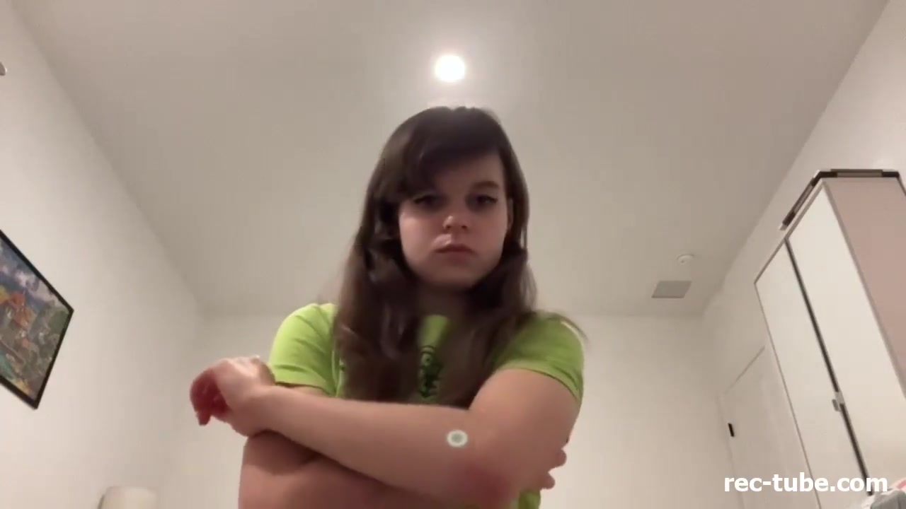 Horny teen 18+ On Cam Shows Her Big Breasts