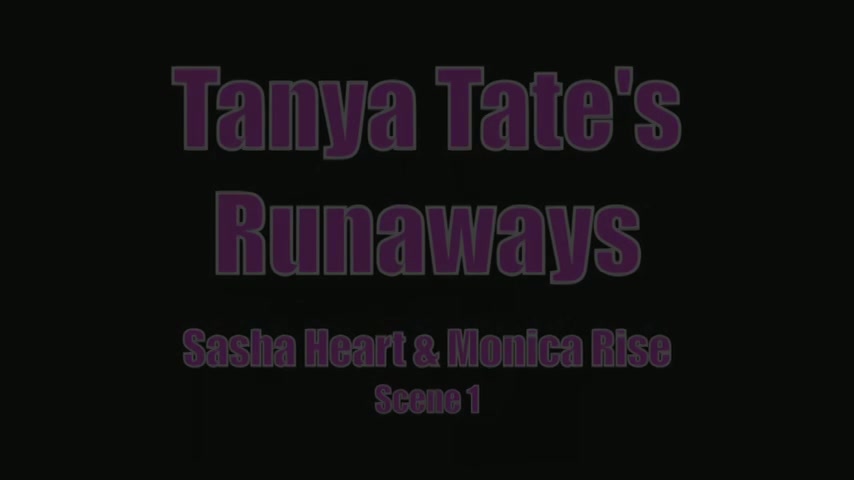 Tanya Tates Runaways Sasha Heart Welcomes Newbie Monica Rise - Sex Movies Featuring Tanya Tate