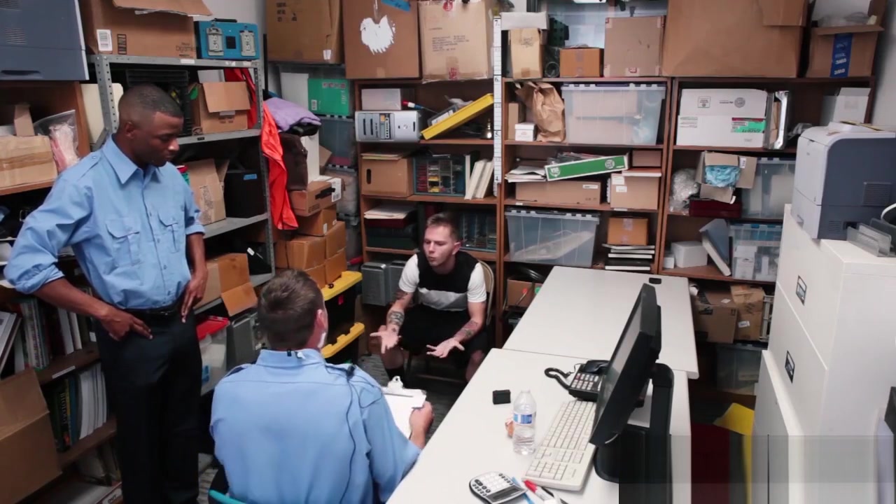 teen 18+ Perp Gives In And Takes Officers Cock Up His Ass