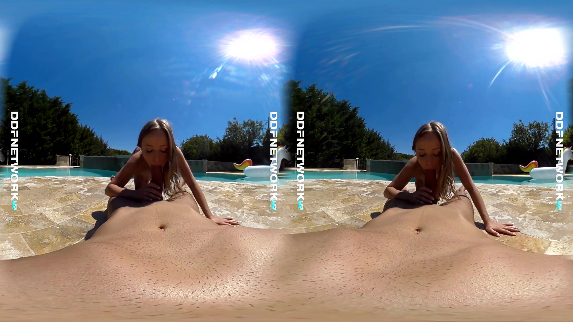 Lady Bug in Hot teen 18+ Banged: Hardcore Boy-Girl Fuck by the Pool - DDFNetworkVR