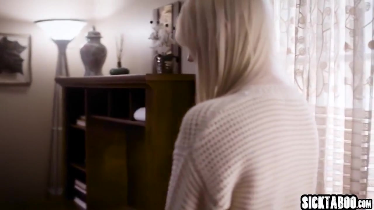 Naughty Blonde Stepdaughter Seduced A Nasty Stepdad