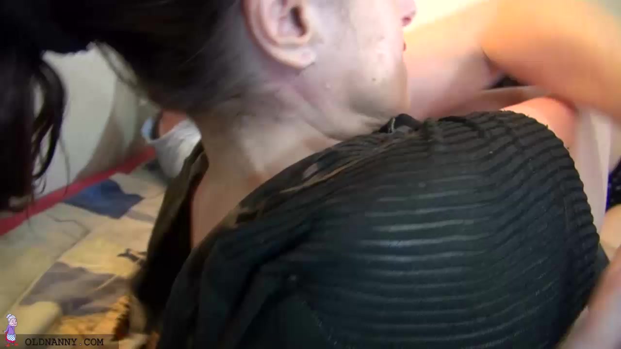OldNanny Old hairy mature and pretty teen 18+ are horny