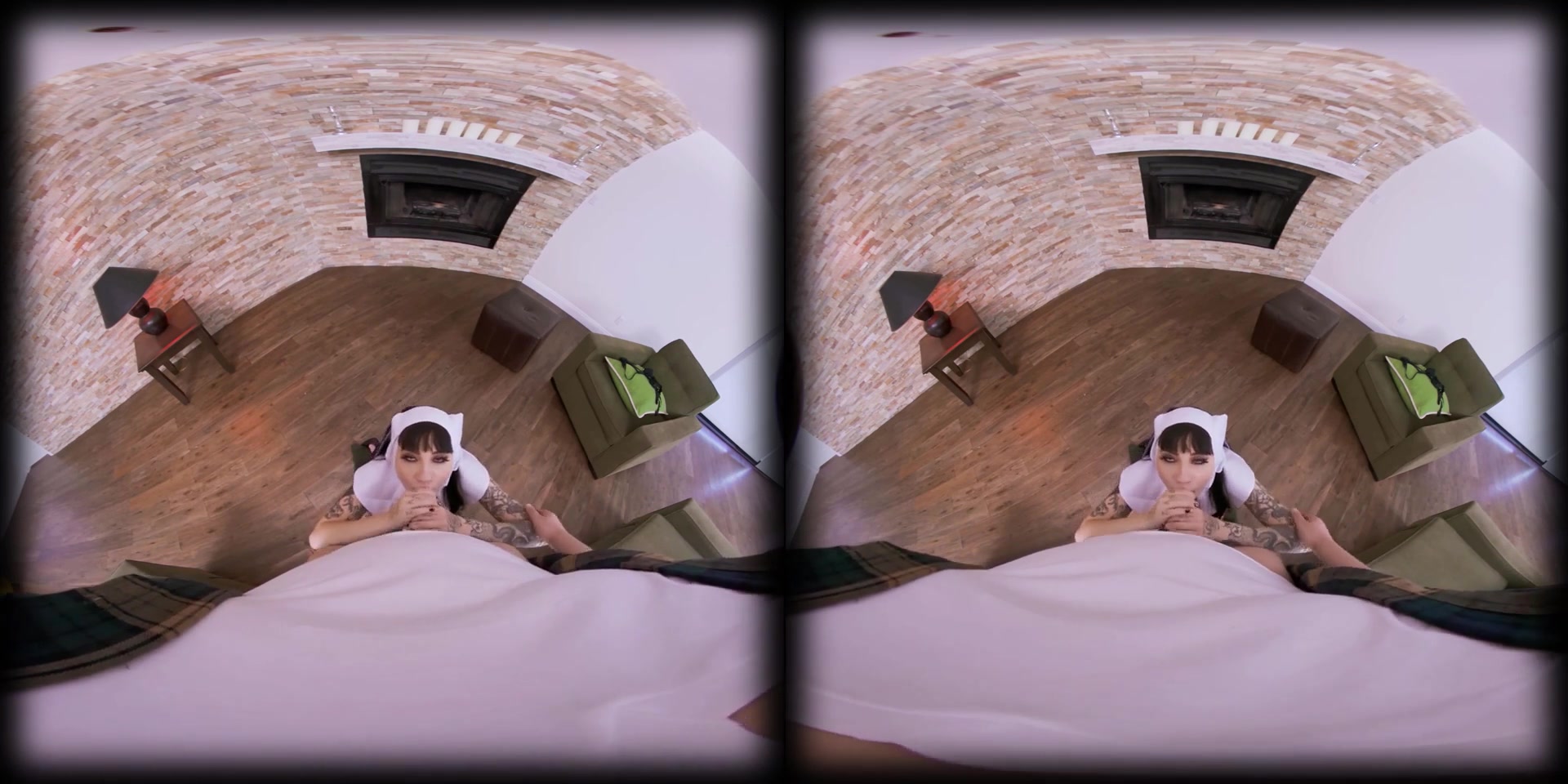 September Reign in The Little Hours XXX - VR Porn Video - VRConk