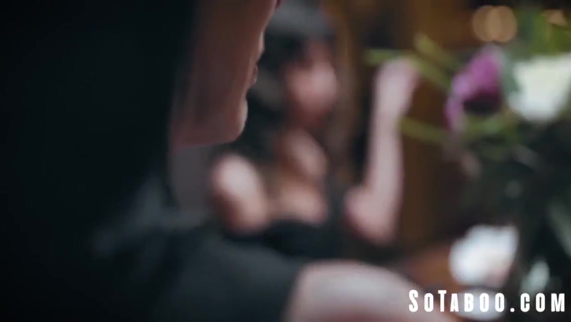 teen 18+ Skinny Step daughter On Display For Guests 6 Min