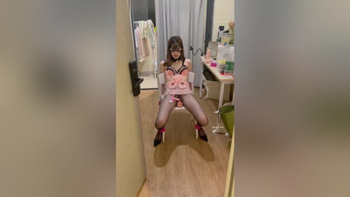 Skinny Asian Hottie In Fetish Bdsm Scene