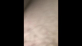 Horny neighbor gives me a bj with shiny pants on
