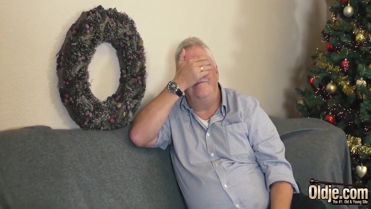 Sasha Sparrows Pussy Is This Old Guys Naughty Christmas Present 10 Min