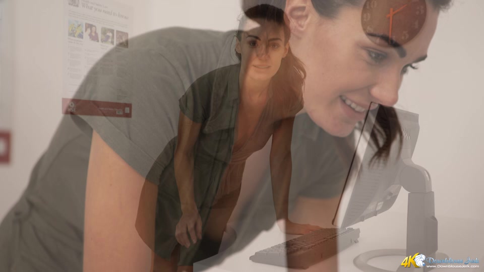 Laura in Come And Help - DownblouseJerk